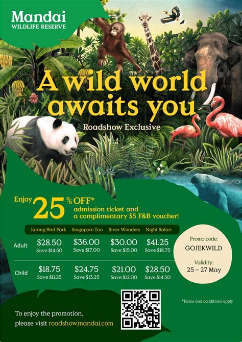 singapore zoo and bird park tickets